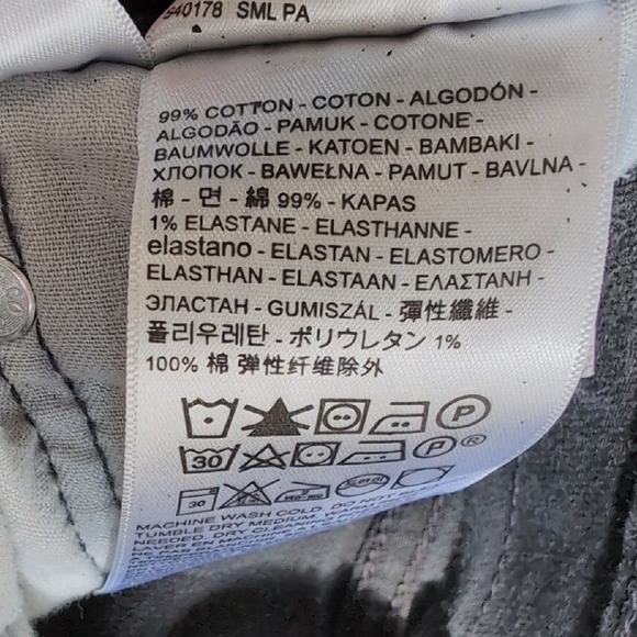 Levi's | 512 Black Denim Straight Cut Stretchy Jeans Size 32 - Picture 4 of 11